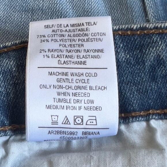 JOE'S JEANS TOMBOY DISTRESSED SLIM CROP JEANS IN BIBIANA‎ NWT WOMEN'S SIZE 25 - Picture 13 of 16